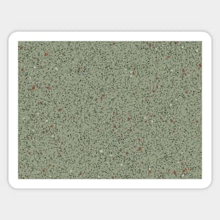 Terrazzo style green Sticker